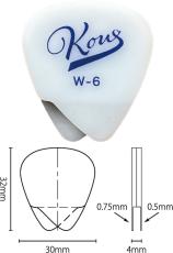 Kous W-6 Layered Pick【オンラインストア限定】