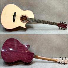 Morris 【現物動画あり】S-104 PH2 #2508014 【極上の銀目杢パープルハート】【限定12本】【残り極小数】