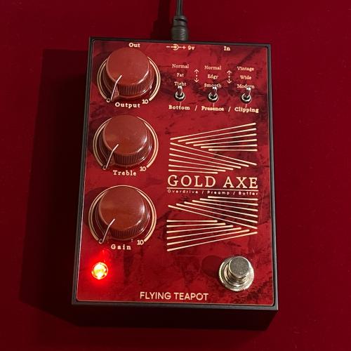 flying teapot Gold Axe Special Color レッドマーブル 【限定カラー】【在庫希少】