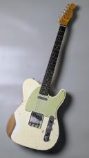 Fender Custom Shop 1961 Telecaster Heavy Relic - AGED OLYMPIC WHITE- CZ586415 3.38kg_2