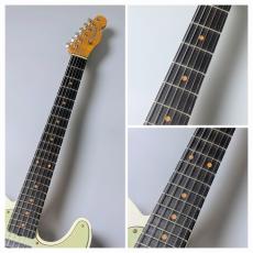 Fender Custom Shop 1961 Telecaster Heavy Relic - AGED OLYMPIC WHITE- CZ586415 3.38kg_4