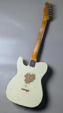 Fender Custom Shop 1961 Telecaster Heavy Relic - AGED OLYMPIC WHITE- CZ586415 3.38kg_6