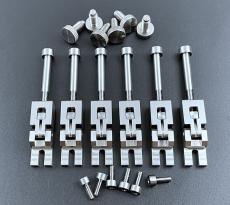 Floyd Rose Titanium Double Locking Systyem Locked Saddles for Tremolo/フロイドローズ/アップデートキット/トレモロシステム/送料無料_2
