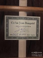 Carlos Juan Busquiel  カルロス・ファン・ブスキエル Romanillos Tribute ロマニリョス・トリビュート【日本総本店2F 在庫品】_4