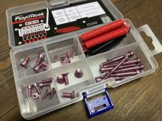 Floyd Rose Color Stainless Steel Hardware Upgrade Kit Pink/フロイドローズ/アップデートキット/トレモロシステム/送料無料!_3