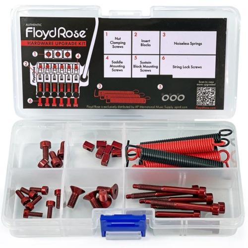 Floyd Rose Color Stainless Steel Hardware Upgrade Kit RED/フロイドローズ/アップデートキット/トレモロシステム/送料無料!
