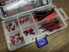 Floyd Rose Color Stainless Steel Hardware Upgrade Kit RED/フロイドローズ/アップデートキット/トレモロシステム/送料無料!_3