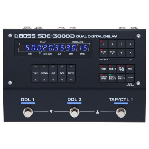 BOSS SDE-3000D デュアルデジタルディレイ 【名機 SDE-3000を再現】DUAL DIGITAL DELAY