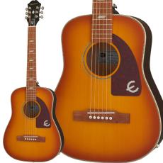 Epiphone Lil' Tex Travel Acoustic Faded Cherry ミニアコースティックギター エレアコ トップ単板