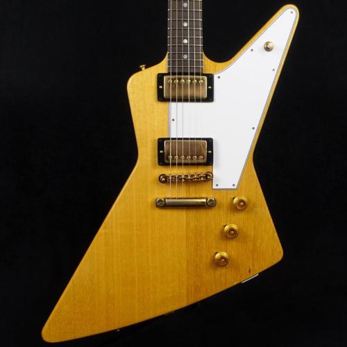 Gibson 1958 Korina Explorer Reissue VOS White Pickguard Natural