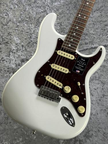 Fender American Ultra Stratocaster RW  Arctic Pearl [#US23071821][3.76kg]