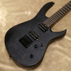 Balaguer Guitars Diablo Standard with Evertune Bridge, Satin Trans Black