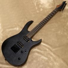 Balaguer Guitars Diablo Standard with Evertune Bridge, Satin Trans Black_2