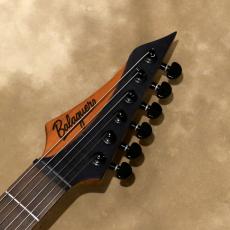 Balaguer Guitars Diablo Standard with Evertune Bridge, Satin Trans Black_4