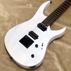 Balaguer Guitars Diablo Standard with Evertune Bridge, Satin Trans White