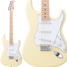 Laid Back LST-5-M-3S White Ivory エレキギター ストラトタイプ ハムバッカー切替可能 アルダーボディ