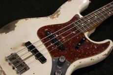 Fender Custom Shop 2019 Custom Built '61 Jazz Bass Heavy Relic /Olympic White #CZ543716【4.13kg】_2