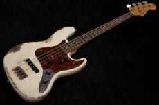 Fender Custom Shop 2019 Custom Built '61 Jazz Bass Heavy Relic /Olympic White #CZ543716【4.13kg】_4