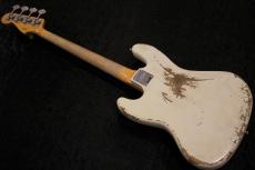 Fender Custom Shop 2019 Custom Built '61 Jazz Bass Heavy Relic /Olympic White #CZ543716【4.13kg】_7