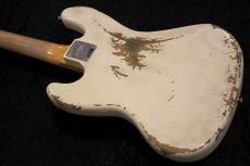 Fender Custom Shop 2019 Custom Built '61 Jazz Bass Heavy Relic /Olympic White #CZ543716【4.13kg】_8