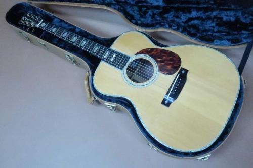 K.Yairi YF-00045 Special CTM / Solid Engelmann Spruce Top・Solid Madagascar Rosewood Back and Side・Original Open Back peg・000-45 Type All Abalone Trim and Rosette・Long Saddle・Kazuo Yairi. Signed【With Original 