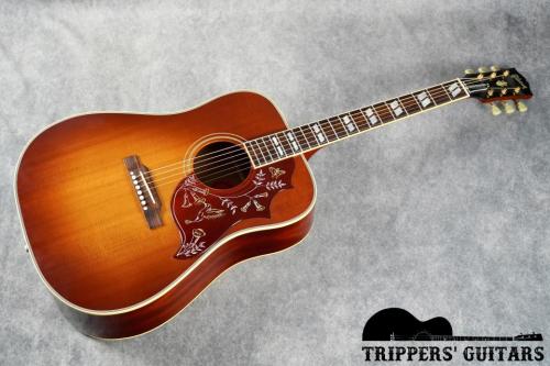 Gibson 1960 Hummingbird Fixed Bridge (2022) 1960年の固定サドル仕様を再現した1本!近年物とは思えないほど音がほぐれて馴染んでいます!