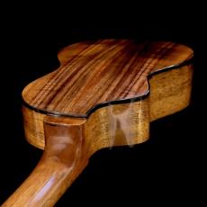 KOU ukulele Concert LN A-model Cutaway - Premium curly koa -_6