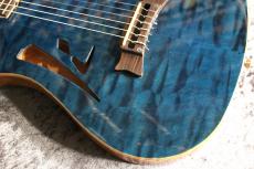 Kino gort Quilt Top Trans Blue 【国産】【エレガット】【歪ませても中々ハウリングしません!】_4