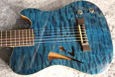 Kino gort Quilt Top Trans Blue 【国産】【エレガット】【歪ませても中々ハウリングしません!】_5