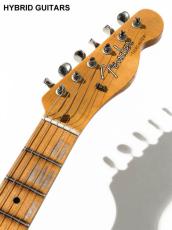 Fender Custom Shop 2022 Collection 1958 Telecaster Journeyman Relic Heavy Checking Aged White Blonde 2022_3