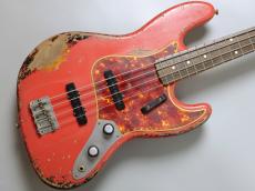 Fender Custom Shop MBS 1960 Jazz Bass Heavy Relic by Austin MacNutt -Aged Fiesta Red over 3Color Sunburst-【4.10kg】_3