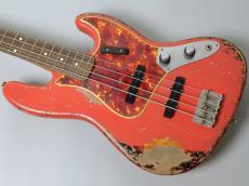 Fender Custom Shop MBS 1960 Jazz Bass Heavy Relic by Austin MacNutt -Aged Fiesta Red over 3Color Sunburst-【4.10kg】_4