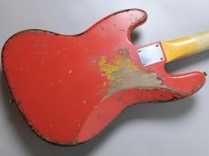 Fender Custom Shop MBS 1960 Jazz Bass Heavy Relic by Austin MacNutt -Aged Fiesta Red over 3Color Sunburst-【4.10kg】_7