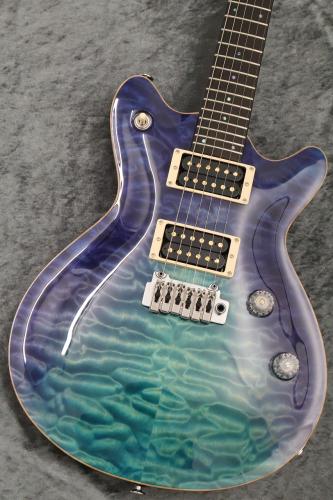 T's Custom Order Arc-Standard 24 5A Quilt Aqua Violet Breath  #051623C 【軽量3.50kg】【現地選定材】