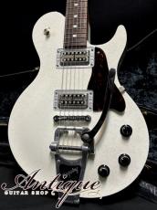 FREEDOM CUSTOM GUITAR RESEARCH Custom Order RRCH 2012 S-White Matching Head /Maple & Honduras-Mahogany Body, Honduras-Mahogany Neck & Brazilian Rosewood FB w/Bigsby Mint Condition "One-Off SP-Options & Handwound-PU"_2