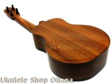 Matsui Ukulele [Laughing]ソプラノロング ハワイアンカーリーマンゴー/ホンジュラスマホガニー #275_9