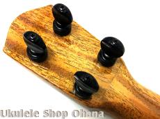 Matsui Ukulele [Laughing]ソプラノロング ハワイアンカーリーマンゴー/ホンジュラスマホガニー #275_13