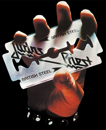 LOUD EYEWEAR Judas Priest 「British Steel」 大判メガネ拭き