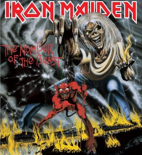LOUD EYEWEAR IRON MAIDEN 「The Number Of The Beast」 大判メガネ拭き