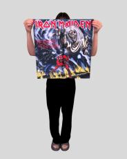 LOUD EYEWEAR IRON MAIDEN 「The Number Of The Beast」 大判メガネ拭き_2