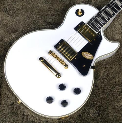 Epiphone Les Paul Custom Alpine White ★週替わりSALE☆