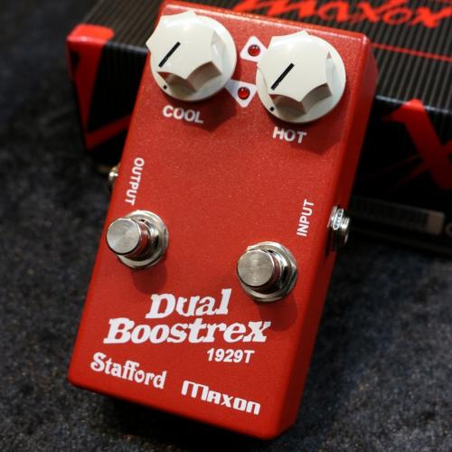 Stafford × Maxon 【歳末BIGセール】Dual Boostrex 1929T【2種類の音色を搭載した2in1ブースター】