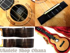 Kikolele コンサート ウエスタンレッドシダー/インディアンローズウッド #82 師走のウクレレ展出展モデル_4