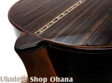 Kikolele コンサート ウエスタンレッドシダー/インディアンローズウッド #82 師走のウクレレ展出展モデル_15