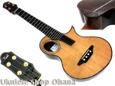 Kikolele [OGRE] テナー ウエスタンレッドシダー/マダガスカルローズウッド #84 師走のウクレレ展出展モデル