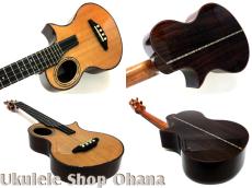 Kikolele [OGRE] テナー ウエスタンレッドシダー/マダガスカルローズウッド #84 師走のウクレレ展出展モデル_3