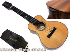 四弦舎 [MC381] コンサート ウエスタンレッドシダー/サペリマホガニー #25488 師走のウクレレ展出展モデル