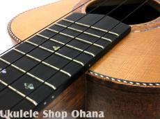 四弦舎 [MC381] コンサート ウエスタンレッドシダー/サペリマホガニー #25488 師走のウクレレ展出展モデル_14