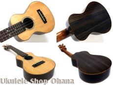 四弦舎 [ML381]リトルコンサート ベアクロウシトカスプルース1P/インディアンローズウッド #25493 師走のウクレレ展出展モデル_3