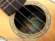 四弦舎 [ML381]リトルコンサート ベアクロウシトカスプルース1P/インディアンローズウッド #25493 師走のウクレレ展出展モデル_5